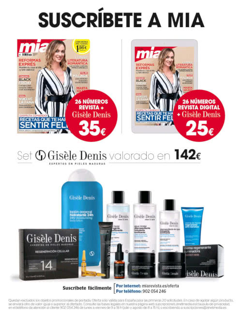 Regalos Suscripción Revistas Mia Diciembre 2020