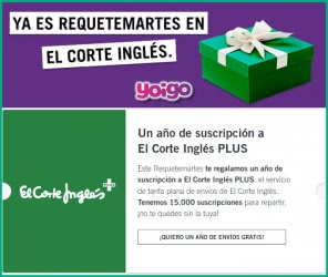 Requetemartes Yoigo 15000 Suscripciones ECI Plus