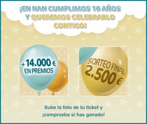 Sorteo Nan Décimo Aniversario
