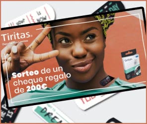 Tiritas Sorteo Cheque Regalo ECI 200 Euros