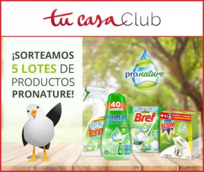 Tucasaclub Sorteo 5 Lotes Pronature