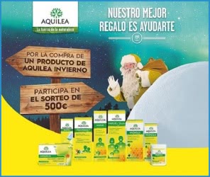 Aquilea Sorteo 500 Euros Navidad 2020
