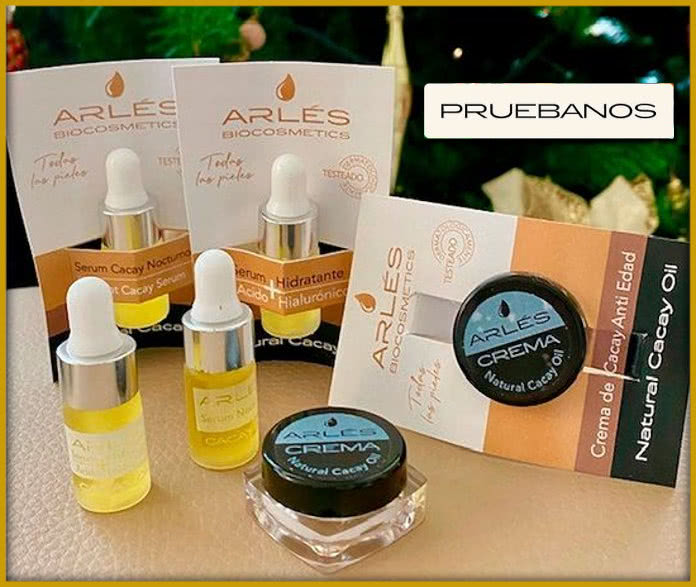 Arles Biocosmetics Muestras Gratis Aceite Cacay