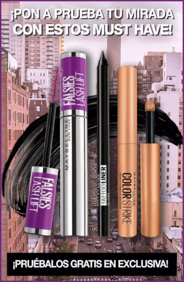 Maybelline Falsies Lash Lift Prueba Gratis Trendsetters