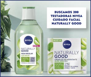 Nivea 200 Testadoras Naturally Good