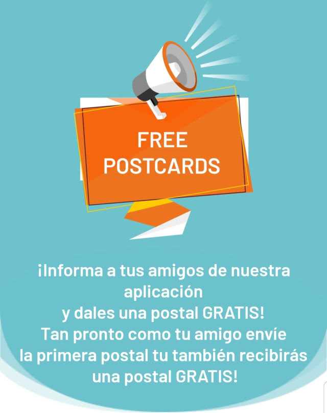 Postando Postales Gratis Por Invitar
