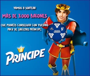 Príncipe Sortea 3000 Balones