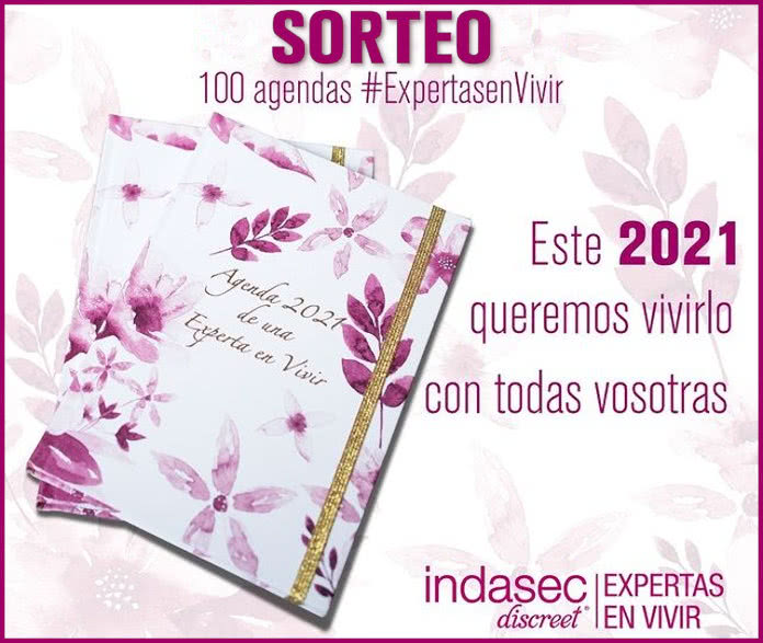 Sorteo 100 Agendas 2021 Indasec