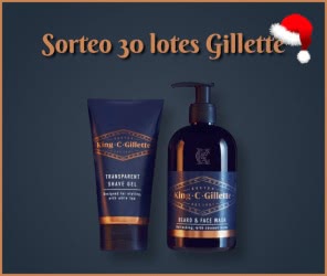 Sorteo 30 Lotes Gillette King C