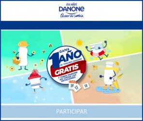 Sorteo 1 año de Danone