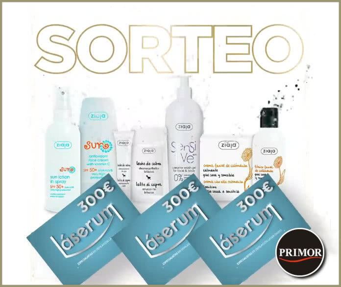 Sorteo Primor Lasérum 3 Lotes