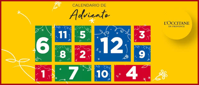 Sorteos Calendarios Adviento 2020 Loccitane
