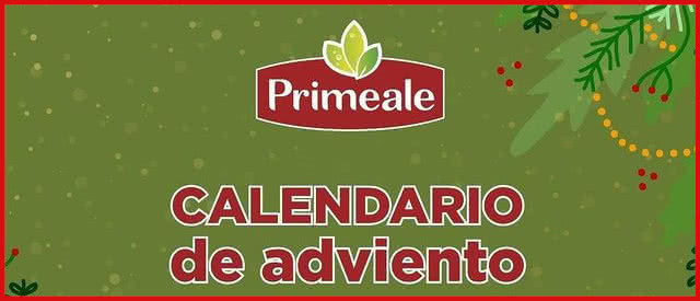 Sorteos Calendarios Adviento 2020 Primeale