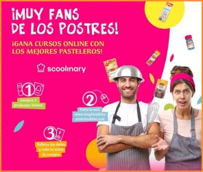 Vahine Sorteo 100 Cursos Scoolinary