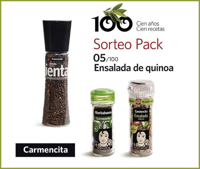 Carmencita Sorteo Especias Quinoa