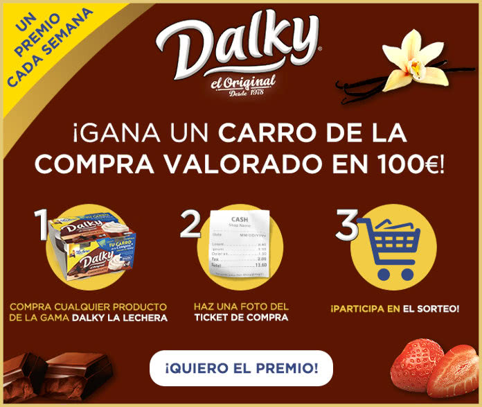 Dalky Sorteo Semanal Carro Compra