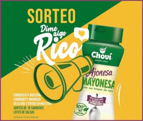 Salsas Chovi Sorteo Community Manager