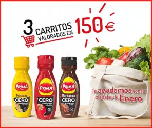 Salsas Prima Sortea 3 Carros 150 Euros