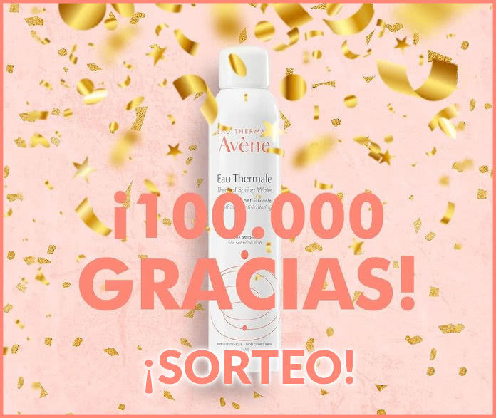 Sorteo Avène 100000 Seguidores 100 Premios