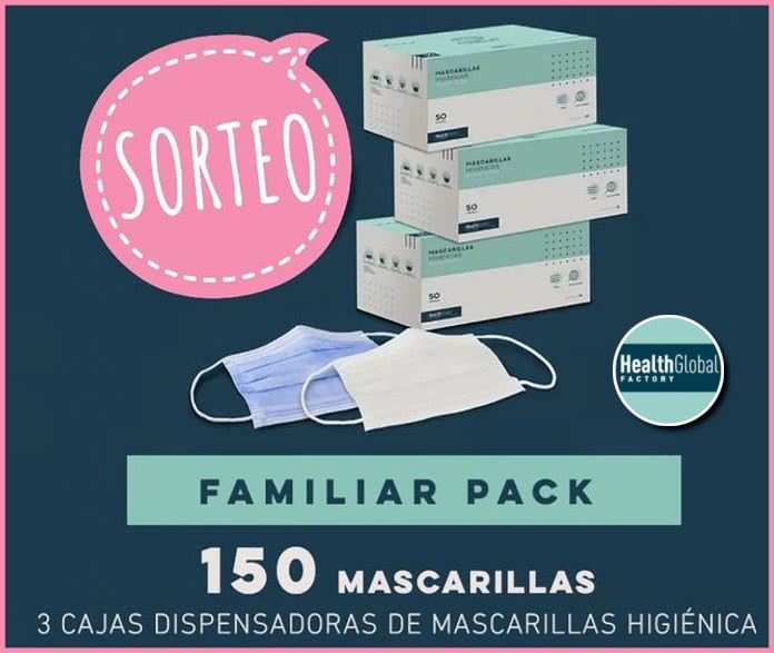 Sorteo Health Global Factory Mascarillas