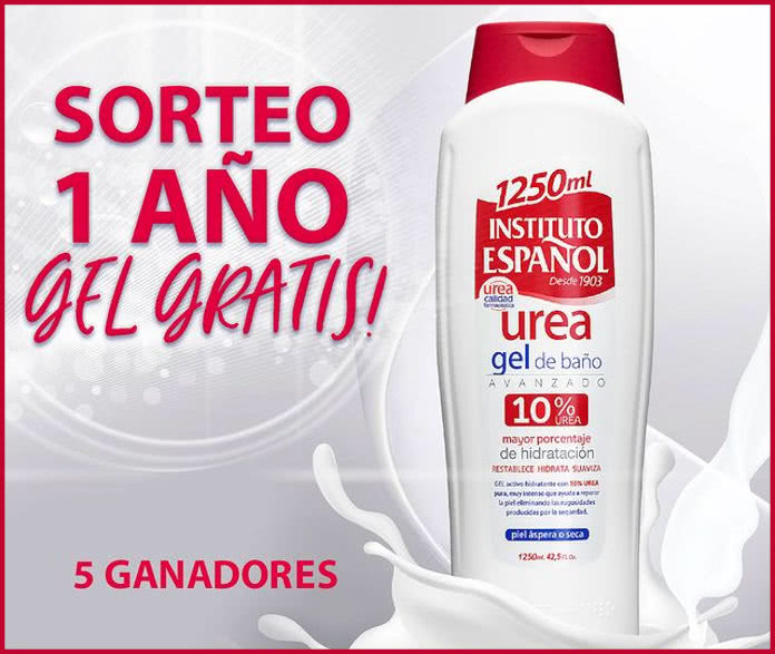 Sorteo Instituto Español Gel Gratis 5 Ganadores
