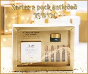 Sorteo Isdin Packs Antiedad