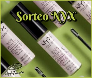 Sorteo NYX Fórmulas Veganas