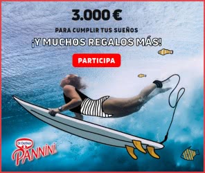 Sorteo Pannini 3000 Euros