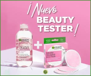 Beauty Tester Garnier Agua Micelar Con Rosas