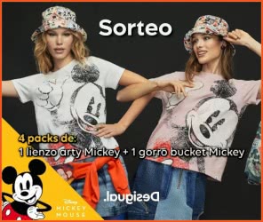 Desigual Sorteo Disney Mickey Mouse