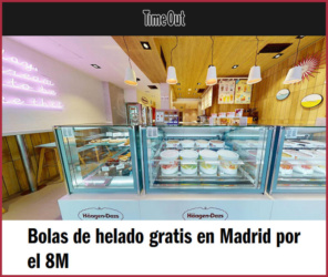 Gratis Haagen Dazs Bolas Helado Gratis Madrid 8M
