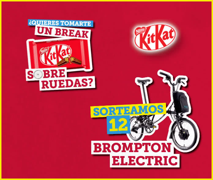 Kitkat Sorteo 12 Bicis Brompton
