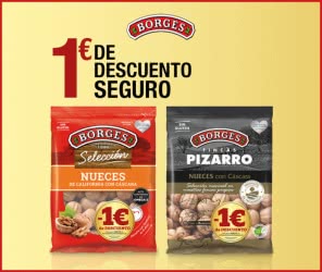 Reembolso 1 € Nueces Borges