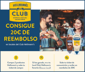 Reembolso Club Hellmanns 20 Euros