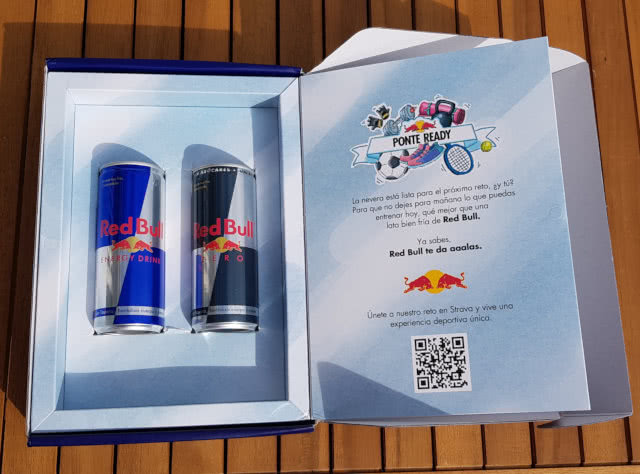 Regalo Redbull Recibido