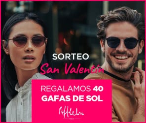 Sorteo Alain Afflelou San Valentín 2021 40 Gafas Sol