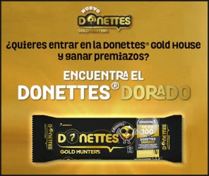 Sorteo Encuentra Donettes Dorado