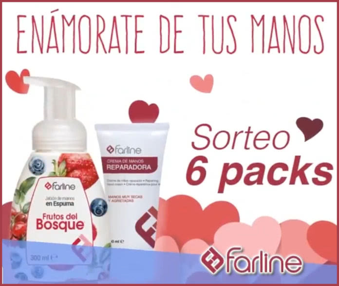 Sorteo Farline 6 Packs Enamorados