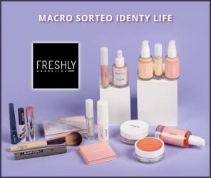 Sorteo Freshly Cosmetics 50 Packs Identy Life