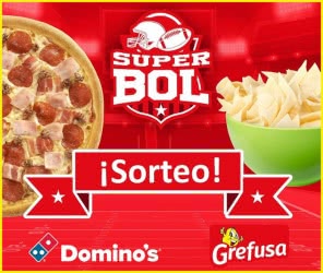 Sorteo Grefusa Super Bol Dominos Pizza