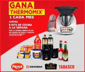 Sorteo Maestros Salseros Thermomix TM 6