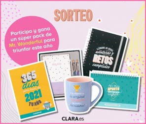 Sorteo Revista Clara Mr Wonderful