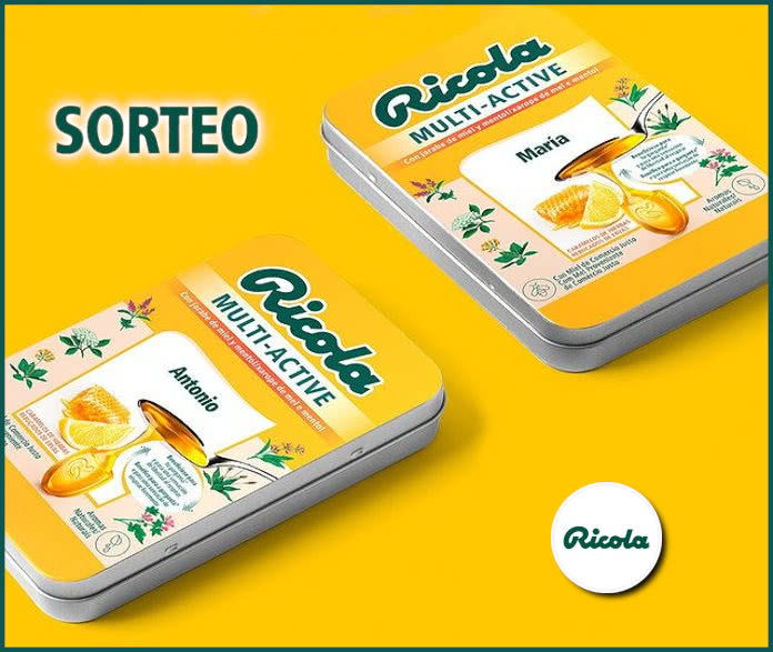 Sorteo Ricola 20 Latas Personalizadas