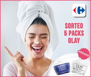 Carrefour Sorteo 5 Packs Olay