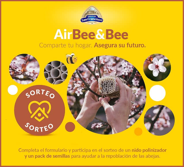 Granja San Francisco Sorteo Kit Polinizador Abejas