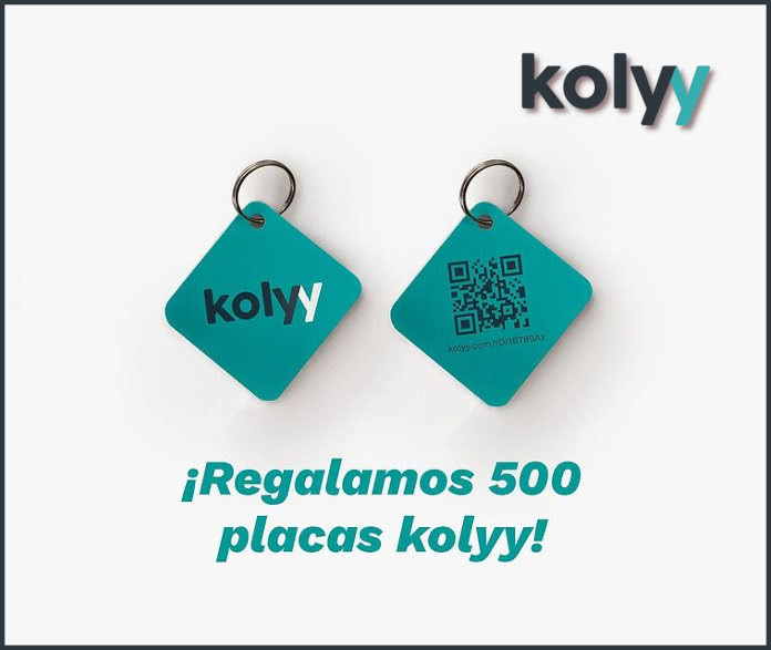 Kolyy Regala 500 Placas Mascota