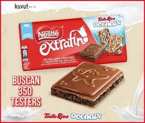 Kuvut Busca 350 Probadores Nestlé Extrafino Oceanix