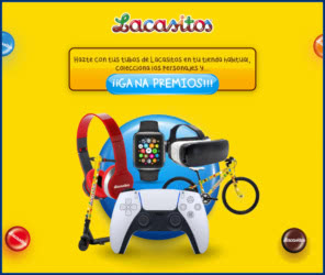 Lacasitos Sorteo PS5 Códigos Barras