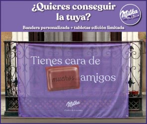Milka Sorteo 30 Kits Con Bandera