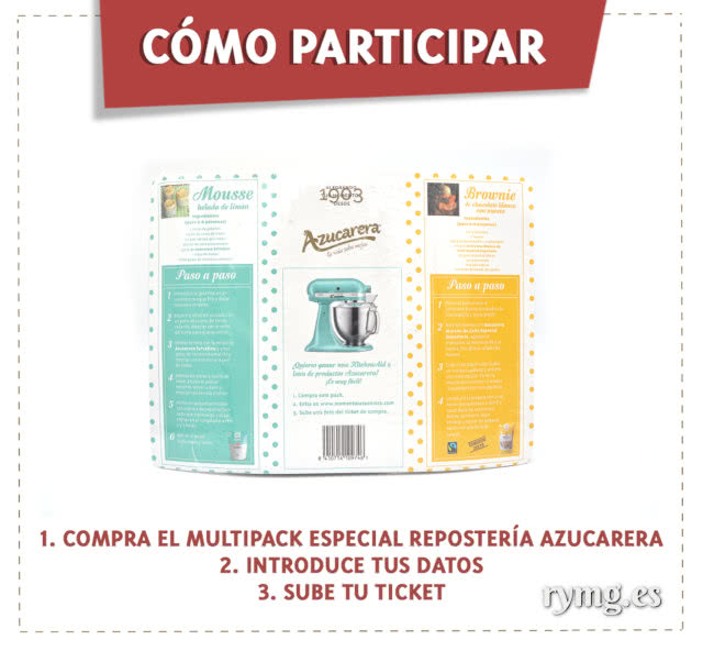 Momentos Azucarera Sorteo Kitchen Aid Pack Promocional